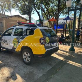 Fotos de Homem é intubado após ser atingido por três facadas no centro de Sarandi