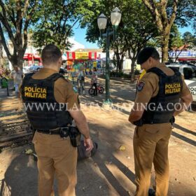 Fotos de Homem é intubado após ser atingido por três facadas no centro de Sarandi