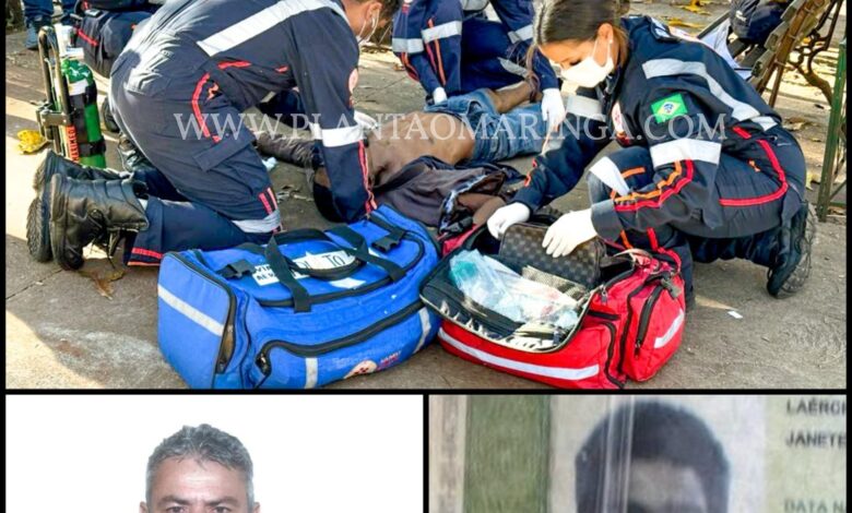 Fotos de Homem é intubado após ser atingido por três facadas no centro de Sarandi