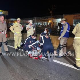 Fotos de Homem é intubado após ser atropelado por carro em Sarandi 