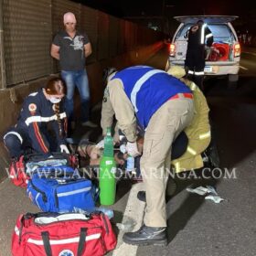 Fotos de Homem é intubado após ser atropelado por carro em Sarandi 