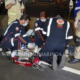 Fotos de Homem é intubado após ser atropelado por carro em Sarandi 