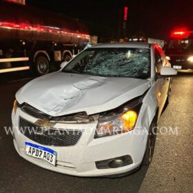 Fotos de Homem é intubado após ser atropelado por carro em Sarandi 
