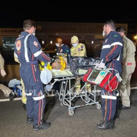 Fotos de Homem é intubado após ser atropelado por carro em Sarandi 