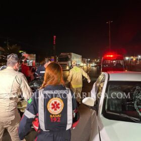 Fotos de Homem é intubado após ser atropelado por carro em Sarandi 