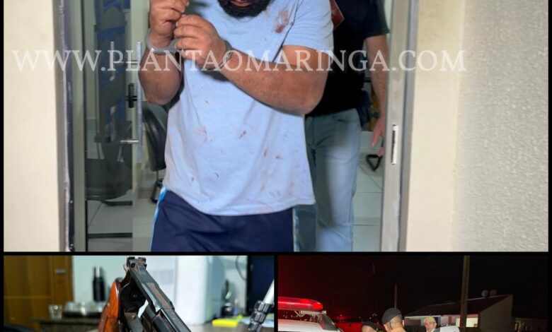 Homem é preso após atirar contra ex-mulher e um sargento da Polícia Militar, em Sarandi Foto 1 Fotos de Homem é preso após atirar contra ex-mulher e um sargento da Polícia Militar, em Sarandi