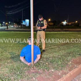 Fotos de Homem é preso após sequência de crimes em Maringá 