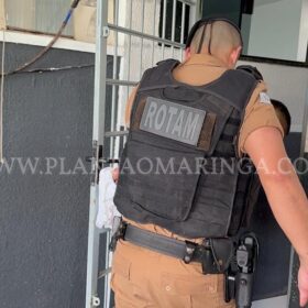 Fotos de Homem é preso por agredir ex-esposa e por posse ilegal de arma de fogo em Maringá