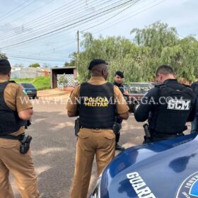 Fotos de Homem em surto é morto após atacar agentes da Guarda Civil Municipal com facão em Sarandi