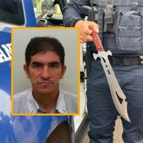 Fotos de Homem em surto é morto após atacar agentes da Guarda Civil Municipal com facão em Sarandi