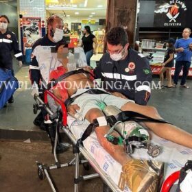 Fotos de Homem leva facada no peito e é socorrido com ferimentos graves em Sarandi