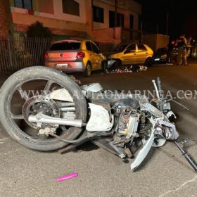Fotos de Homem morre após bater de moto durante fuga da Polícia Militar em Maringá