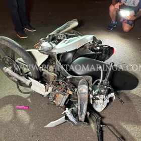 Fotos de Homem morre após bater de moto durante fuga da Polícia Militar em Maringá