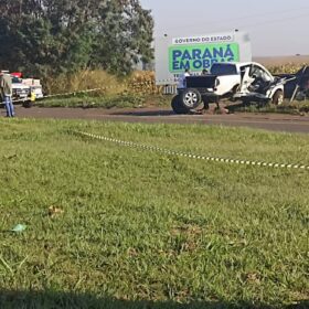 Fotos de Homem morre após grave acidente envolvendo três veículos na rodovia PR-323