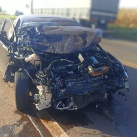 Fotos de Homem morre após grave acidente envolvendo três veículos na rodovia PR-323