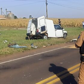 Fotos de Homem morre após grave acidente envolvendo três veículos na rodovia PR-323
