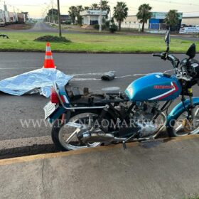 Fotos de Jovem morre após bater moto na lateral de caminhão em Maringá