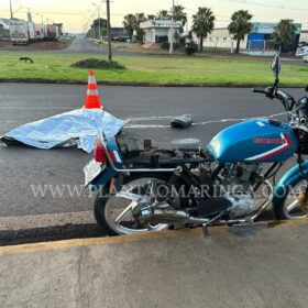 Fotos de Jovem morre após bater moto na lateral de caminhão em Maringá