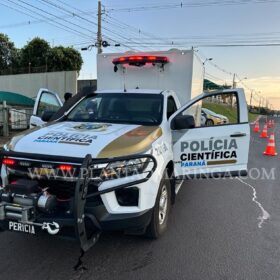 Fotos de Jovem morre após bater moto na lateral de caminhão em Maringá