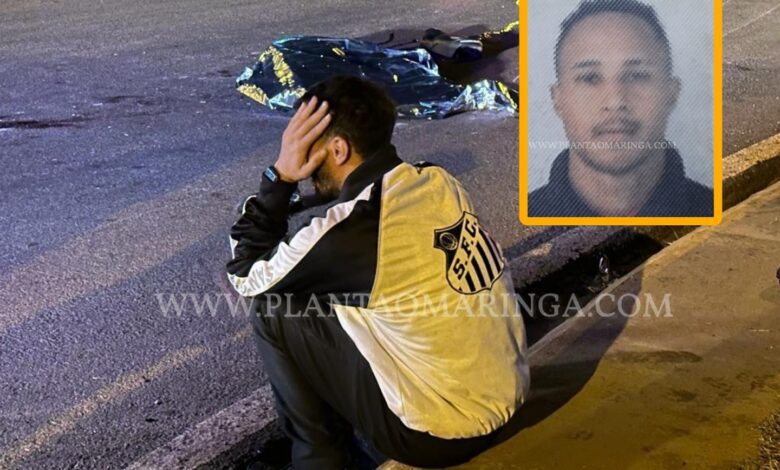 Fotos de Jovem morre após bater moto na lateral de caminhão em Maringá