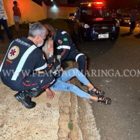 Fotos de Mãe e filho são agredidos a pauladas por traficantes em Maringá