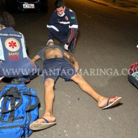 Fotos de Mãe e filho são agredidos a pauladas por traficantes em Maringá