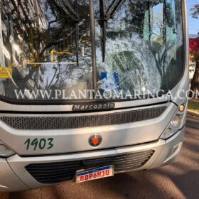 Fotos de Moça atropelada por ônibus enquanto andava de patinete elétrico em Maringá morre no hospital