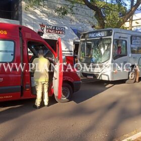 Fotos de Moça atropelada por ônibus enquanto andava de patinete elétrico em Maringá morre no hospital