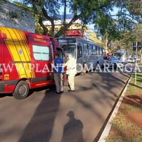 Fotos de Moça com patinete elétrico é intubada após ser atropelada por ônibus em Maringá