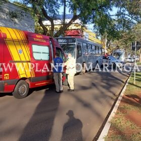 Fotos de Moça atropelada por ônibus enquanto andava de patinete elétrico em Maringá morre no hospital