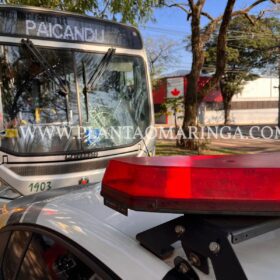 Fotos de Moça atropelada por ônibus enquanto andava de patinete elétrico em Maringá morre no hospital