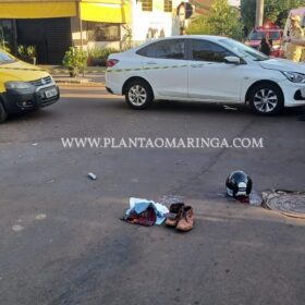 Fotos de Motociclista avança preferencial e sofre ferimentos graves em Maringá 