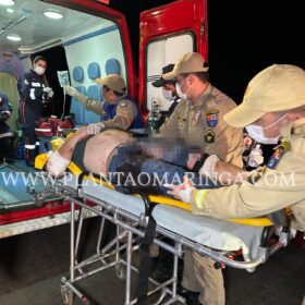 Fotos de Motociclista morre após grave acidente no Contorno Sul de Maringá 