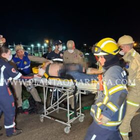 Fotos de Motociclista morre após grave acidente no Contorno Sul de Maringá 