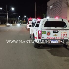 Fotos de Motociclista é intubado após cair da garupa de uma moto