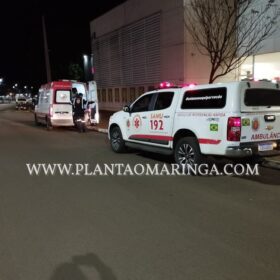 Fotos de Motociclista é intubado após cair da garupa de uma moto