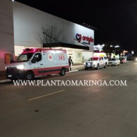 Fotos de Motociclista é intubado após cair da garupa de uma moto
