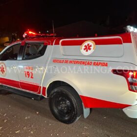 Motociclista morre após perder controle e bater meio fio em Maringá Foto 1 Fotos de Motociclista morre após perder controle e bater meio fio em Maringá