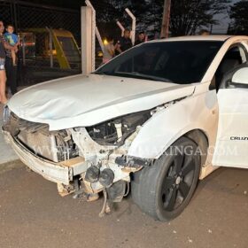 Fotos de Motorista avança preferencial provoca acidente e foge sem prestar socorro em Maringá 