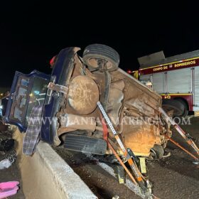 Fotos de Motorista dirige pela contramão e provoca acidente em Maringá 