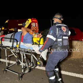 Fotos de Motorista dirige pela contramão e provoca acidente em Maringá 