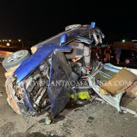 Fotos de Motorista dirige pela contramão e provoca acidente em Maringá 