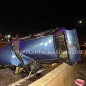 Fotos de Motorista dirige pela contramão e provoca acidente em Maringá 