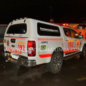 Fotos de Câmera registra acidente que deixou pai e filho feridos em Sarandi 