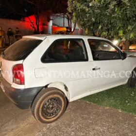 Fotos de Perseguição policial termina em acidente e homem com mandado de prisão em aberto preso em Maringá