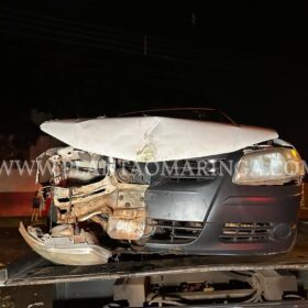 Fotos de Perseguição policial termina em acidente e homem com mandado de prisão em aberto preso em Maringá