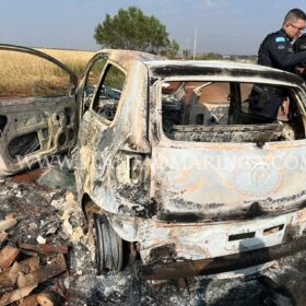 Fotos de Polícia investiga se carro encontrado incendiado em Sarandi foi usado na execução em Maringá  