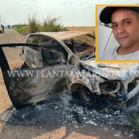 Fotos de Polícia investiga se carro encontrado incendiado em Sarandi foi usado na execução em Maringá  