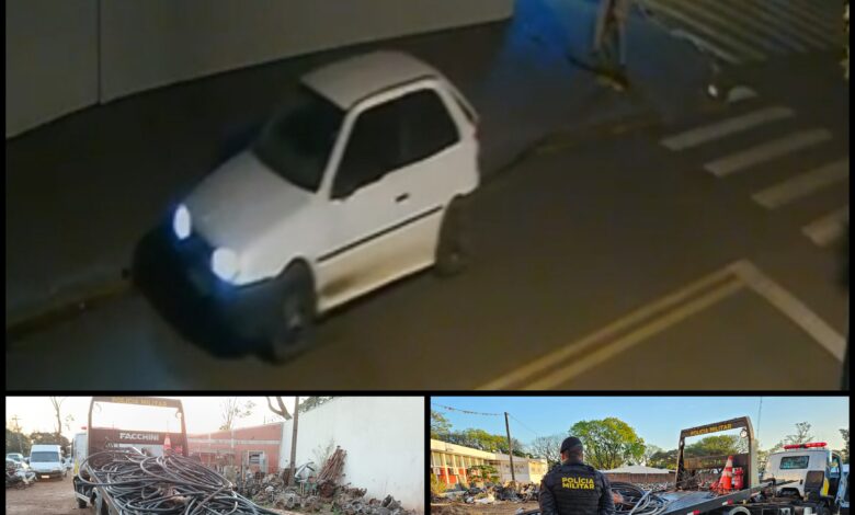 Fotos de Polícia Militar prende quadrilha e recupera quase 2 toneladas de fios em Maringá