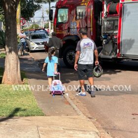 Fotos de Princípio de incêndio atinge CMEI e causa pânico em Sarandi